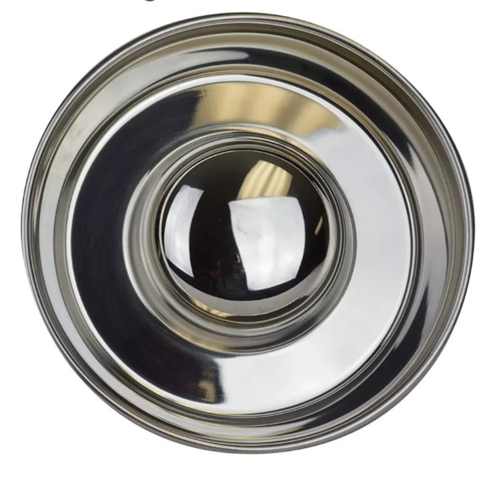Stainless Steel Anti-Spill Pet Bowl